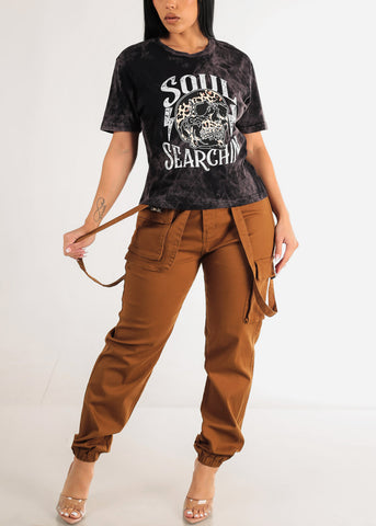 Image of Vintage Tie Dye Soul Searching Graphic Tee